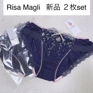 リサマリ(Risa Magli)の新品ショーツ2枚セット　Mサイズ　Risa Magliリサマリ　ノーマルショーツ(ショーツ)