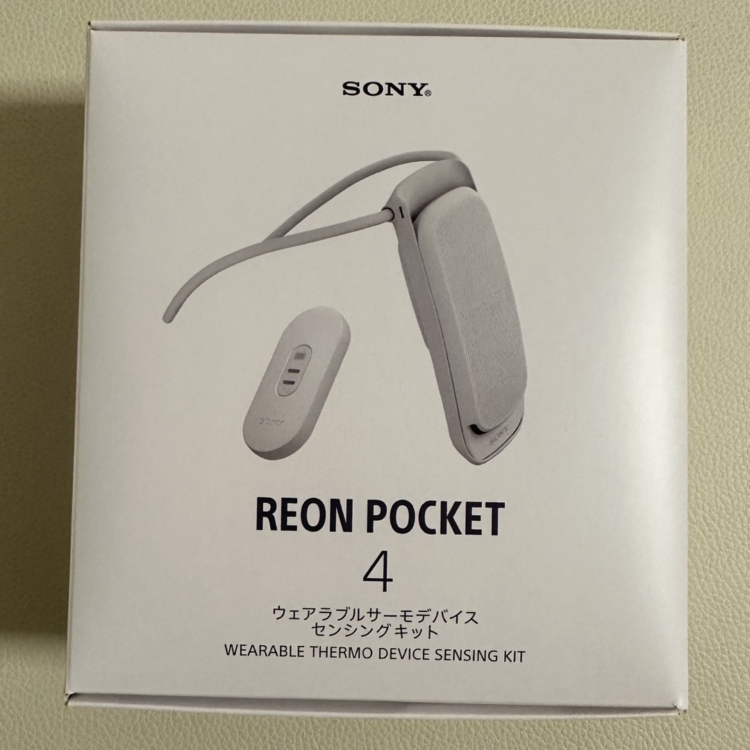 SONY REON POCKET4 ウェアラブルサーモデバイス センシングキット-