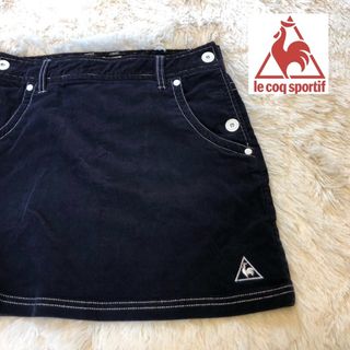 ルコックスポルティフ(le coq sportif)のルコックスポルティフ　ゴルフウェア　スカート　ネイビー(ウエア)