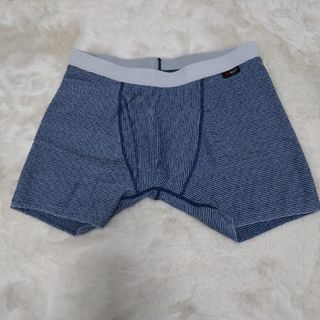 【包帯パンツ】冷涼タイプ　ロングボクサーパンツ　ネイビー　Ｌ（84〜94cm）(ボクサーパンツ)