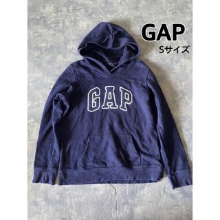 ギャップ(GAP)のGAP ギャップ パーカー トレーナー 裏起毛付き ロゴ入り ネイビー(パーカー)