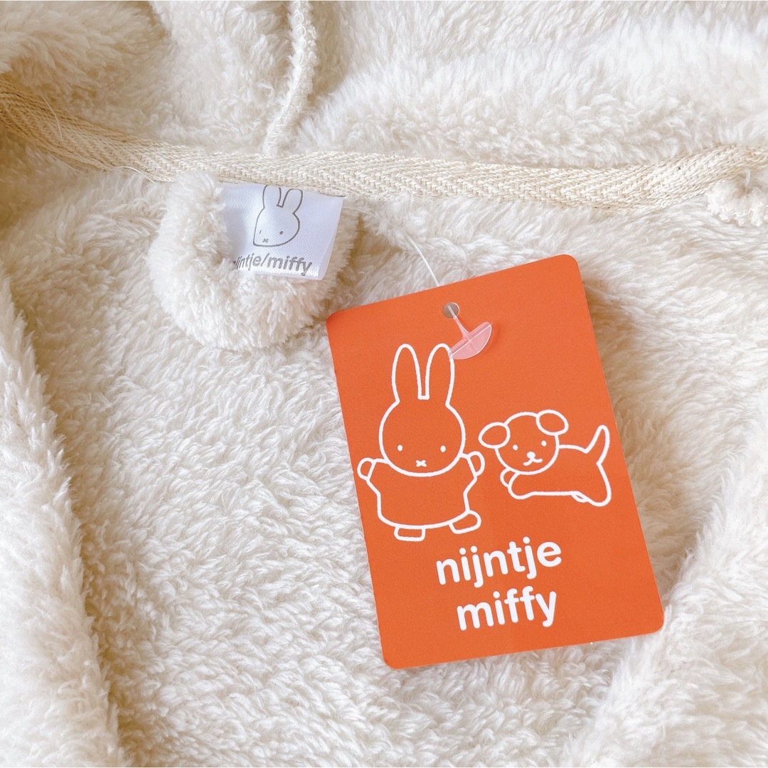 miffy【日本未販売】ミッフィ　お耳付きふわふわバスローブ　ベビー　キッズ 4