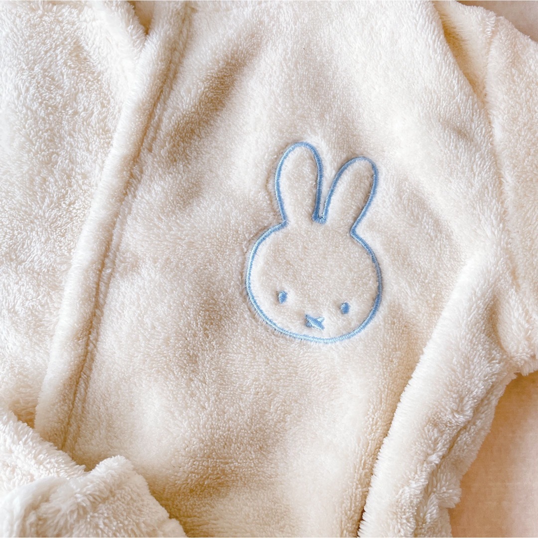 miffy【日本未販売】ミッフィ　お耳付きふわふわバスローブ　ベビー　キッズ 2