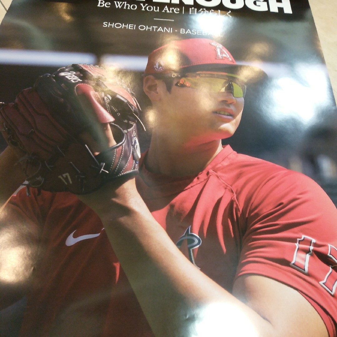 3年保証 即日出荷 エンジェルス 大谷翔平 ポスター オークリー非売品