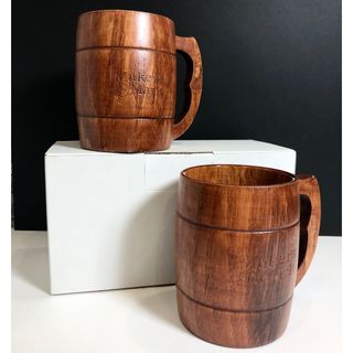 メーカーズマーク  木製 ジョッキ マグカップ 非売品 2個セット(アルコールグッズ)
