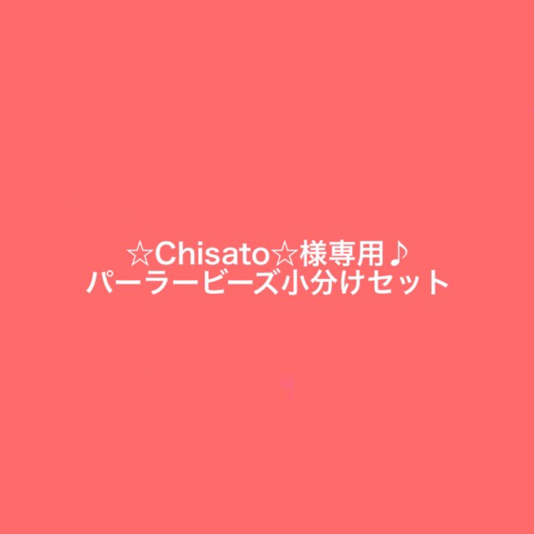 Kawada - ☆Chisato☆様専用♪5mmアイロンビーズパーラービーズ小分け