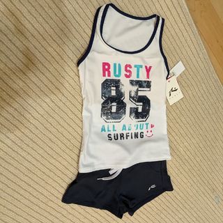 ラスティ(RUSTY)のラスティ☆水着3点セット 130センチ(水着)