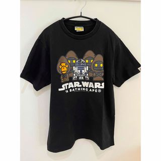 アベイシングエイプ(A BATHING APE)のbape starwars コラボ　tシャツ(Tシャツ/カットソー(半袖/袖なし))