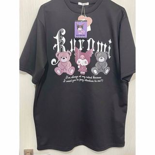 サンリオ(サンリオ)の新品タグ付き サンリオ クロミ クマ プリントTシャツ M～L(Tシャツ(半袖/袖なし))