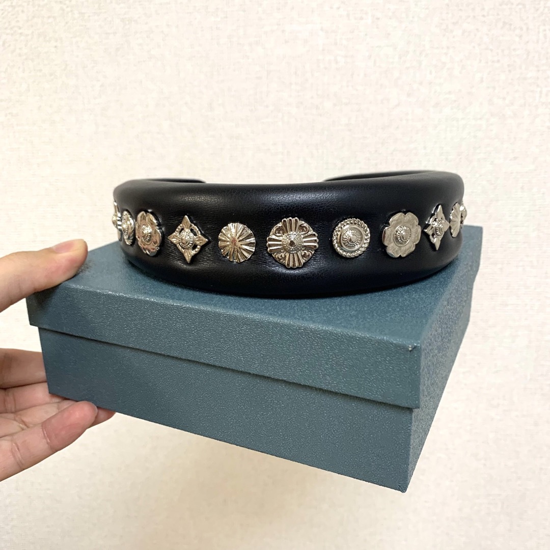 トーガ完売商品★ TOGA Leather Headband 2