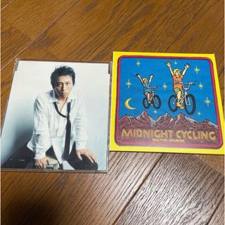 岡村靖幸 はっきりもっと勇敢になって ＆真夜中のサイクリングCD2枚セット(ポップス/ロック(邦楽))