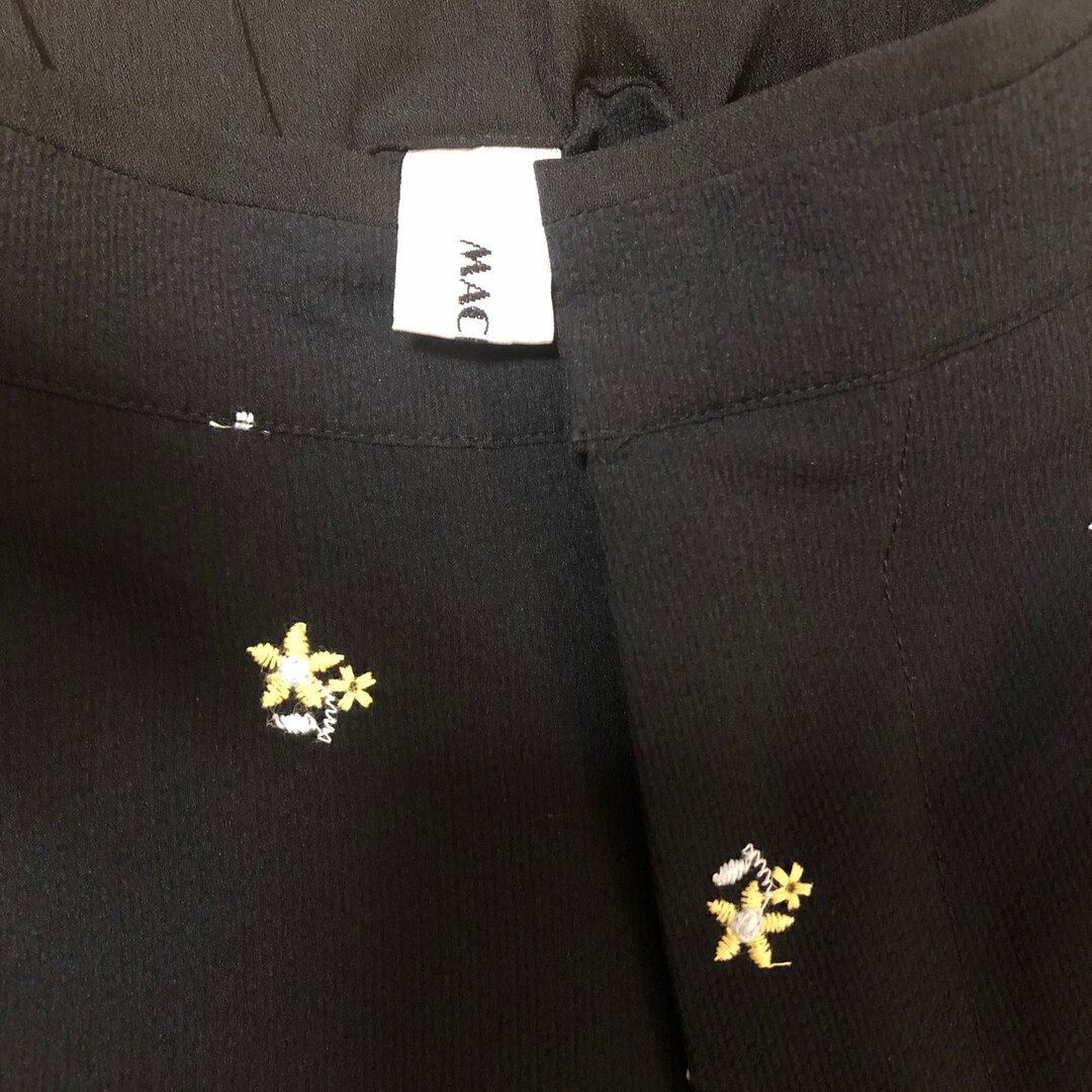 MACHATT エンブロイダリーワイドパンツ マチャット 刺繍 MACHATT エンブロイダリーワイドパンツ マチャット 刺繍