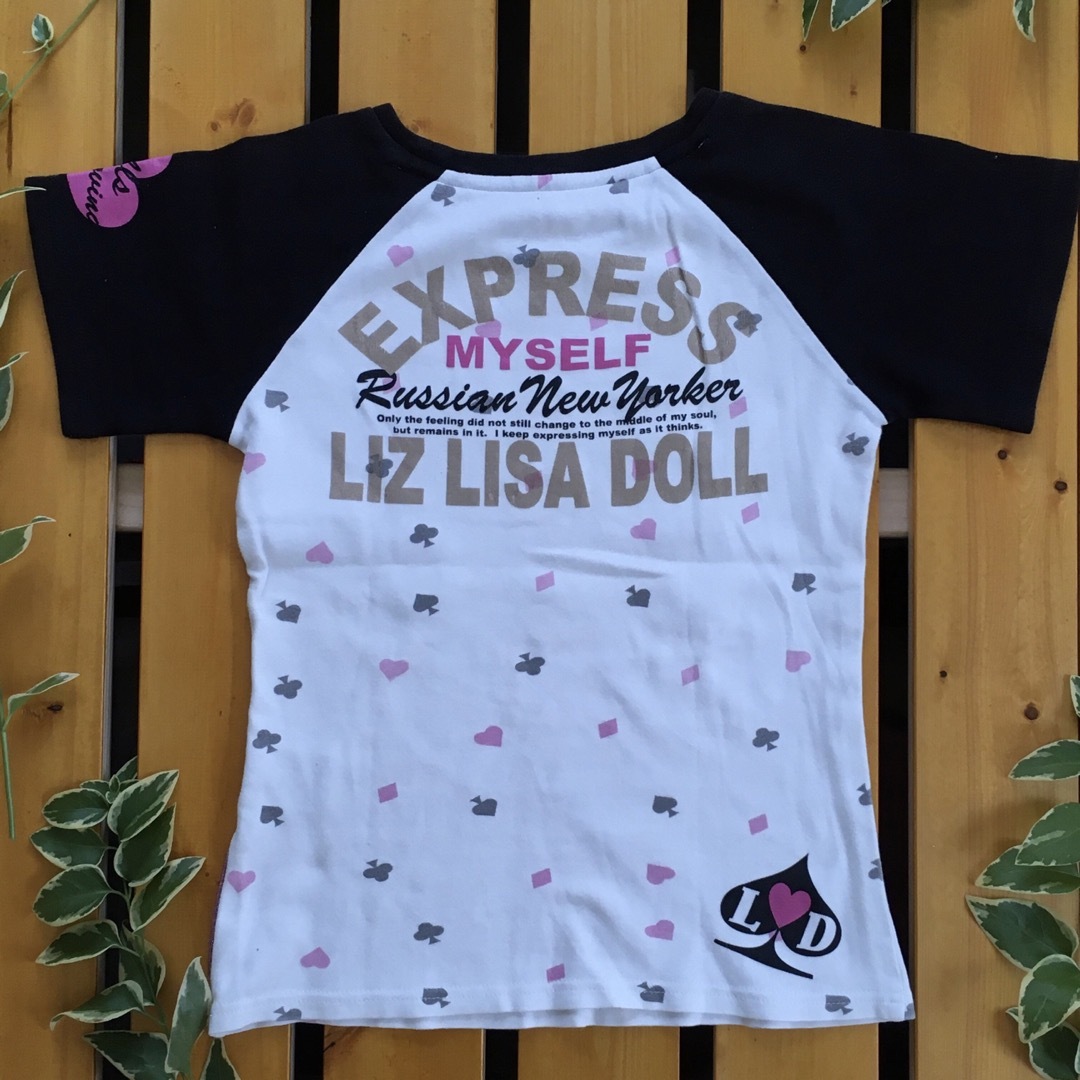 LIZ LISA doll(リズリサドール)の❤️LIZ LISA DOII❤️半袖Tシャツ 2枚　まとめ売り　150cm❤️ キッズ/ベビー/マタニティのキッズ服女の子用(90cm~)(Tシャツ/カットソー)の商品写真