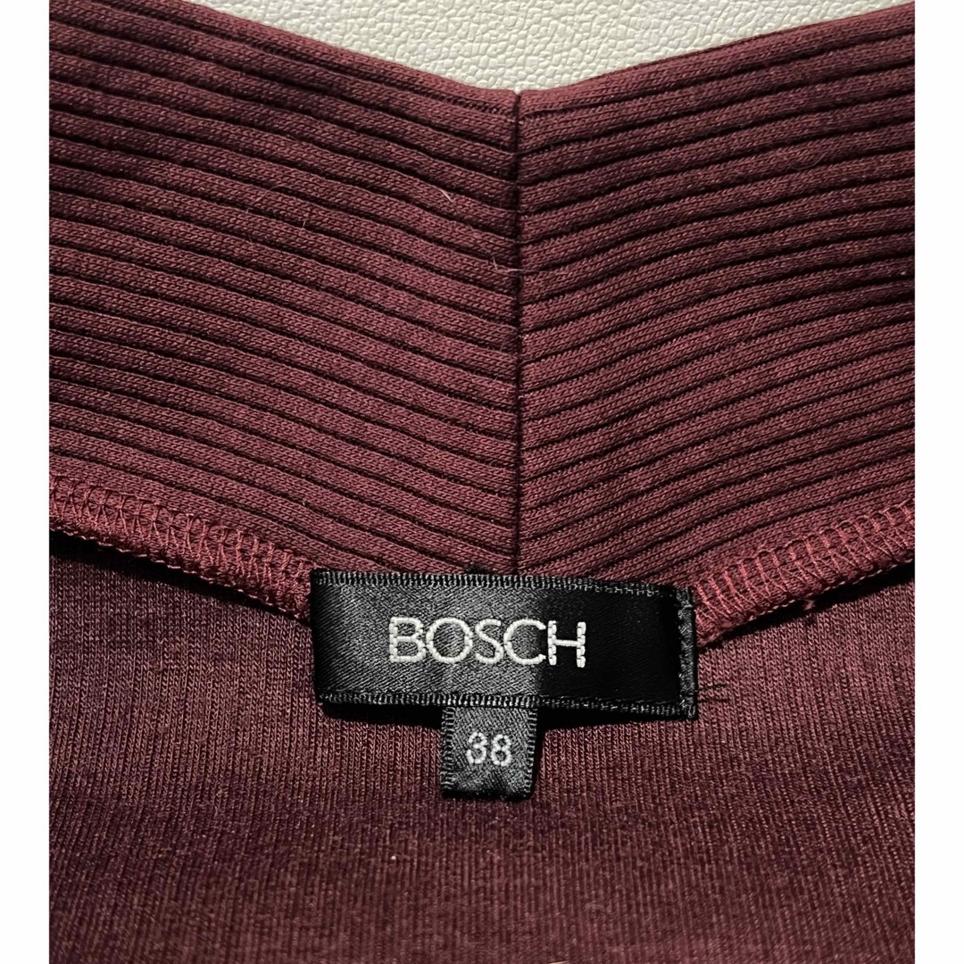 BOSCH(ボッシュ)のBOSCHボッシュボルドーカラーカットソー レディースのトップス(カットソー(半袖/袖なし))の商品写真