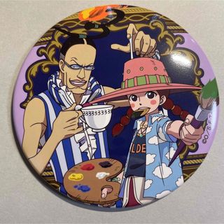 ワンピース(ONE PIECE)の【ワンピース】バロックワークス　Mr.3 ミスゴールデンウィーク　缶バッジ(バッジ/ピンバッジ)