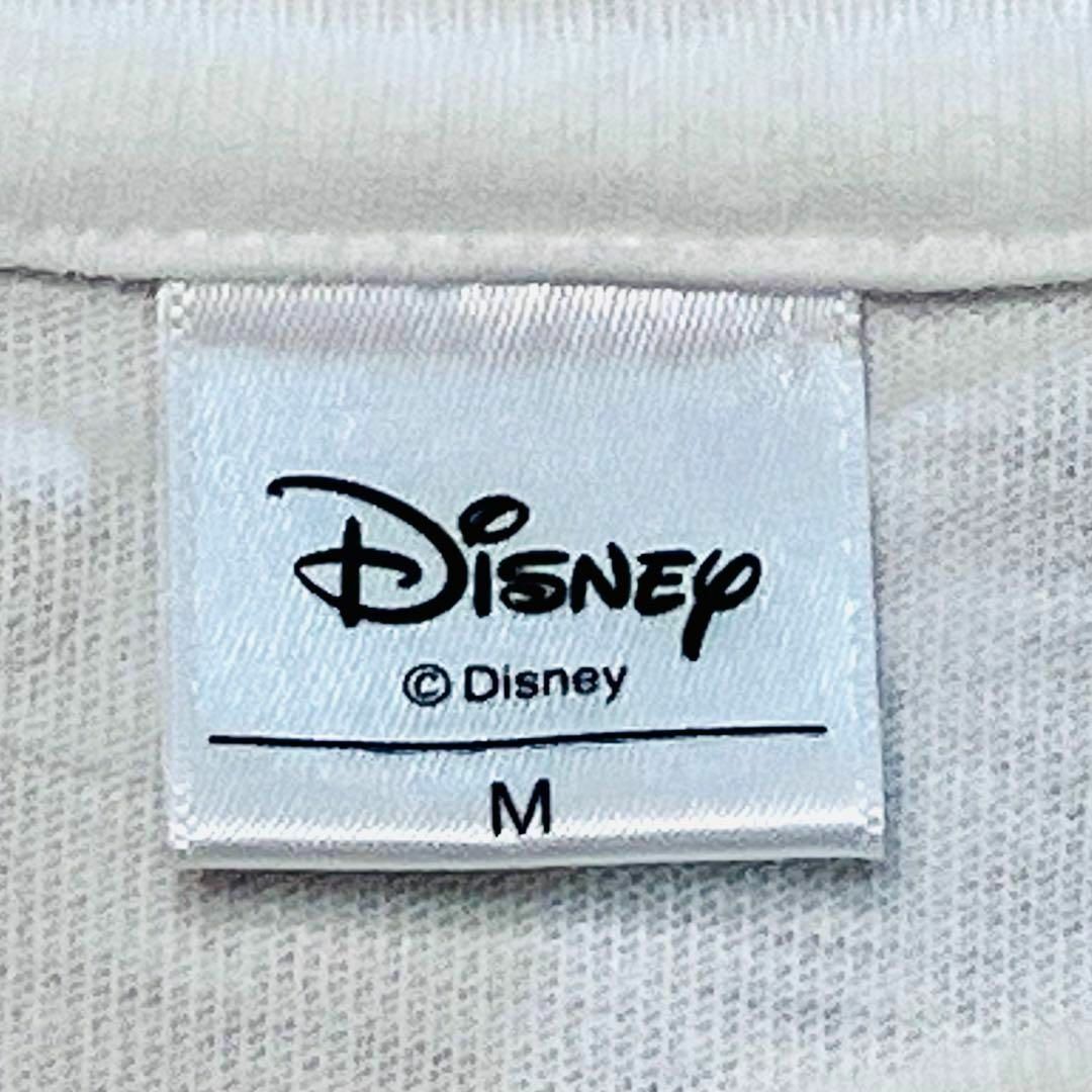 Disney(ディズニー)の【希少品】 ミッキー シルエット 刺繍ロゴ Tシャツ オフホワイト M メンズのトップス(Tシャツ/カットソー(半袖/袖なし))の商品写真