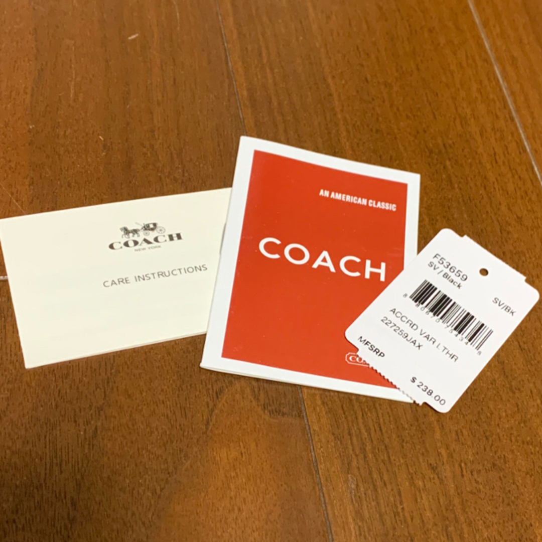 COACH(コーチ)の53659  コーチ　長財布　黒　クロコダイル　大人気　 メンズのファッション小物(長財布)の商品写真