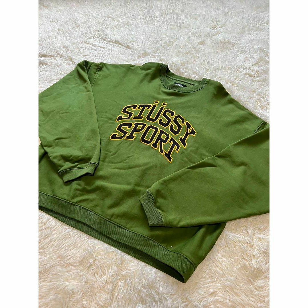 STUSSY SPORTS  22aw スウェットLサイズ