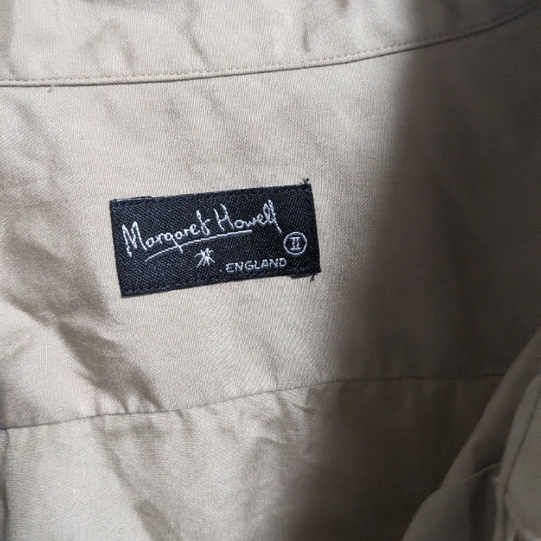 MARGARET HOWELL(マーガレットハウエル)のマーガレットハウエル　半袖シャツ レディースのトップス(シャツ/ブラウス(半袖/袖なし))の商品写真