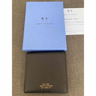 Smythson - スマイソン Panama Envelope レザー コンパクト