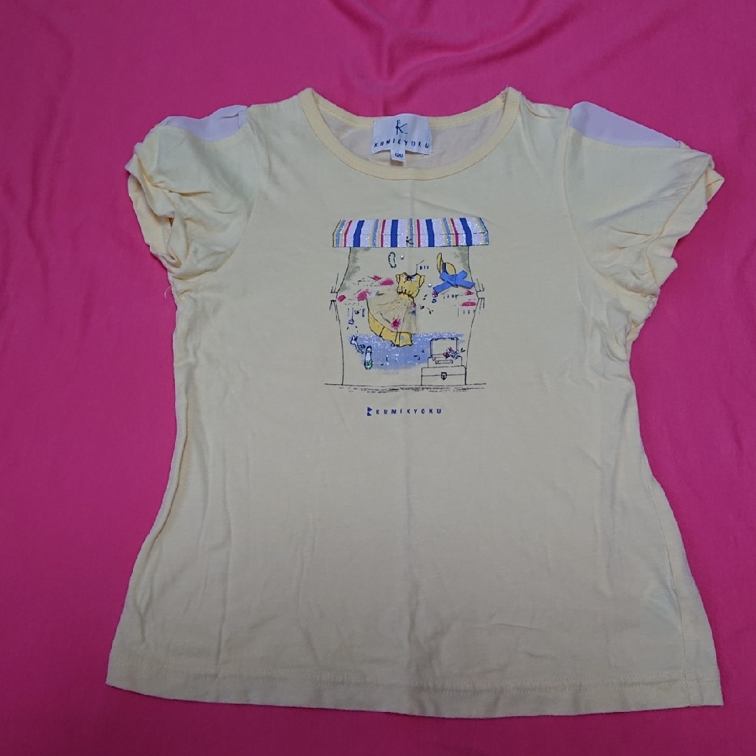 kumikyoku（組曲）(クミキョク)のKUMIKYOKU Tシャツ 120 キッズ/ベビー/マタニティのキッズ服女の子用(90cm~)(Tシャツ/カットソー)の商品写真