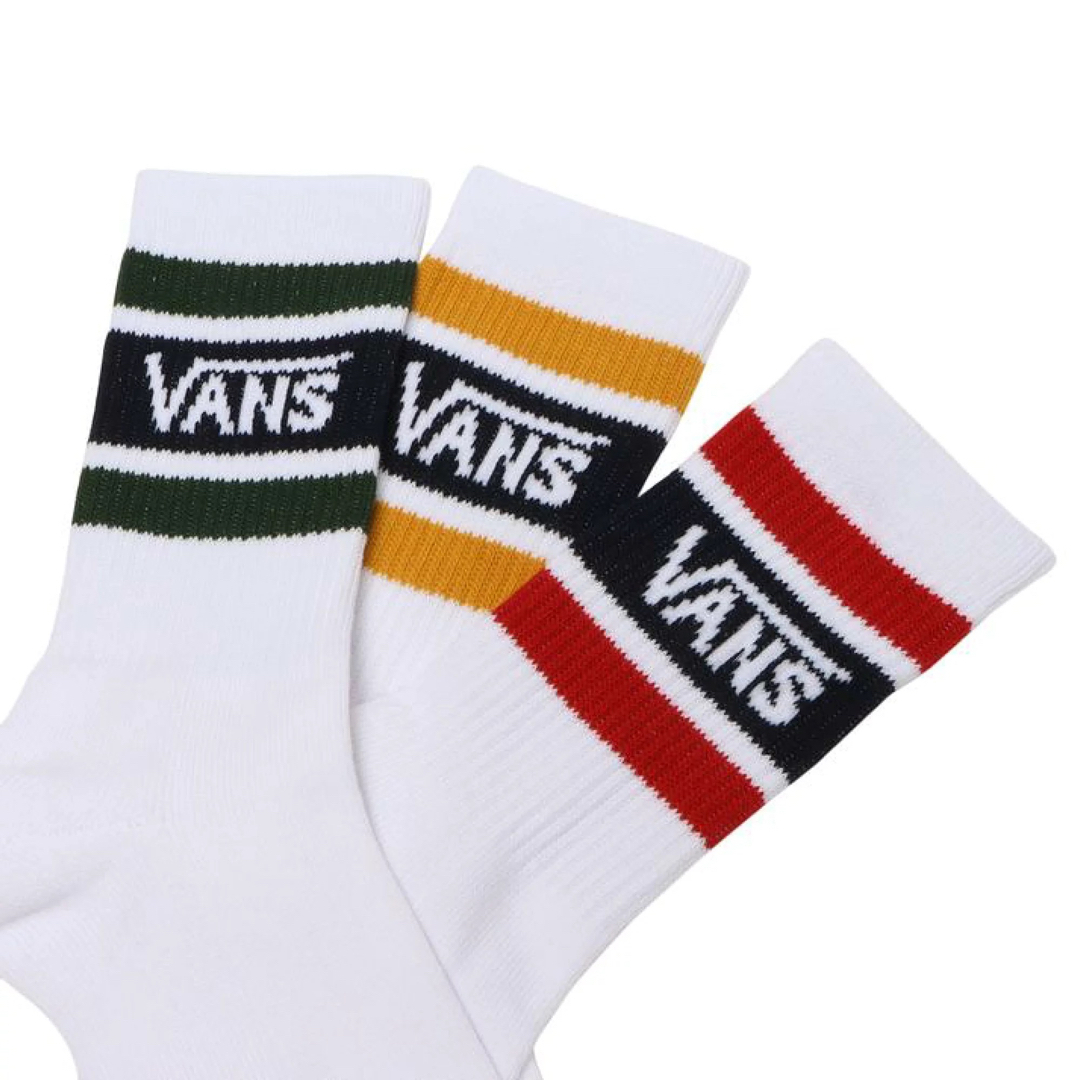 VANS(ヴァンズ)のVANS  バンズ　ラインソックス　３足セット　キムタク着用 メンズのレッグウェア(ソックス)の商品写真