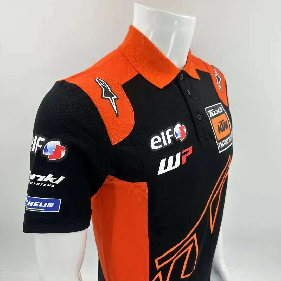 夏モデル KTM Tech3 MoToGP POLO シャツ