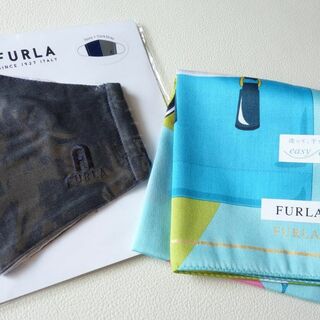 フルラ(Furla)の新品 FURLA フルラ ハンカチ & 洗えるフルラのマスク セット(その他)