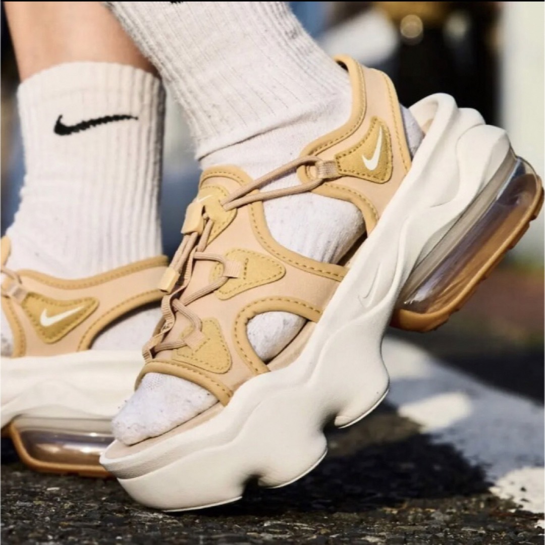 NIKE - 25.0 ナイキ エアマックスココ サンダル KOKO NIKE ベージュの