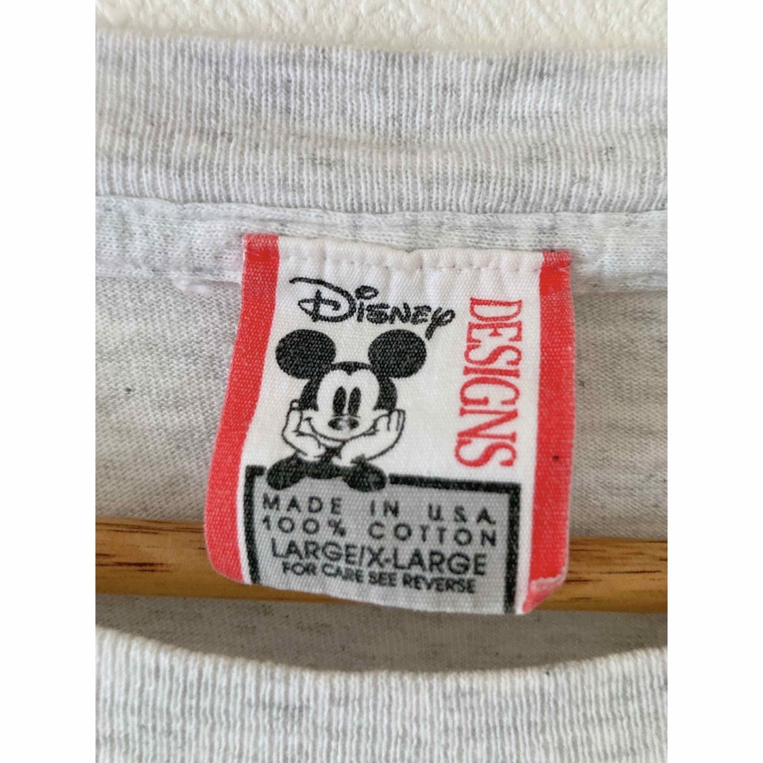 90's古着　Disney ディズニー　Tシャツ　グーフィーT ポケT USA製