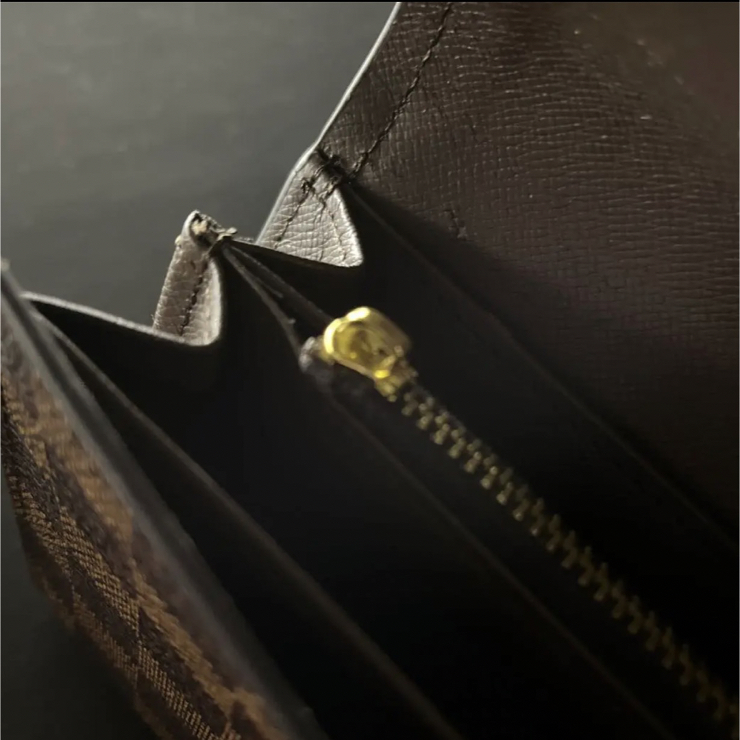 LOUIS VUITTON(ルイヴィトン)の【最終値引】ルイヴィトン ポルトフォイユ システィナ ダミエ 長財布 レディースのファッション小物(財布)の商品写真