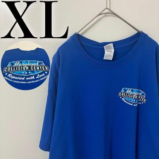 ギルタン(GILDAN)の【美品】GILDAN 半袖シャツ USA 両面プリント heavy cotton(Tシャツ/カットソー(半袖/袖なし))