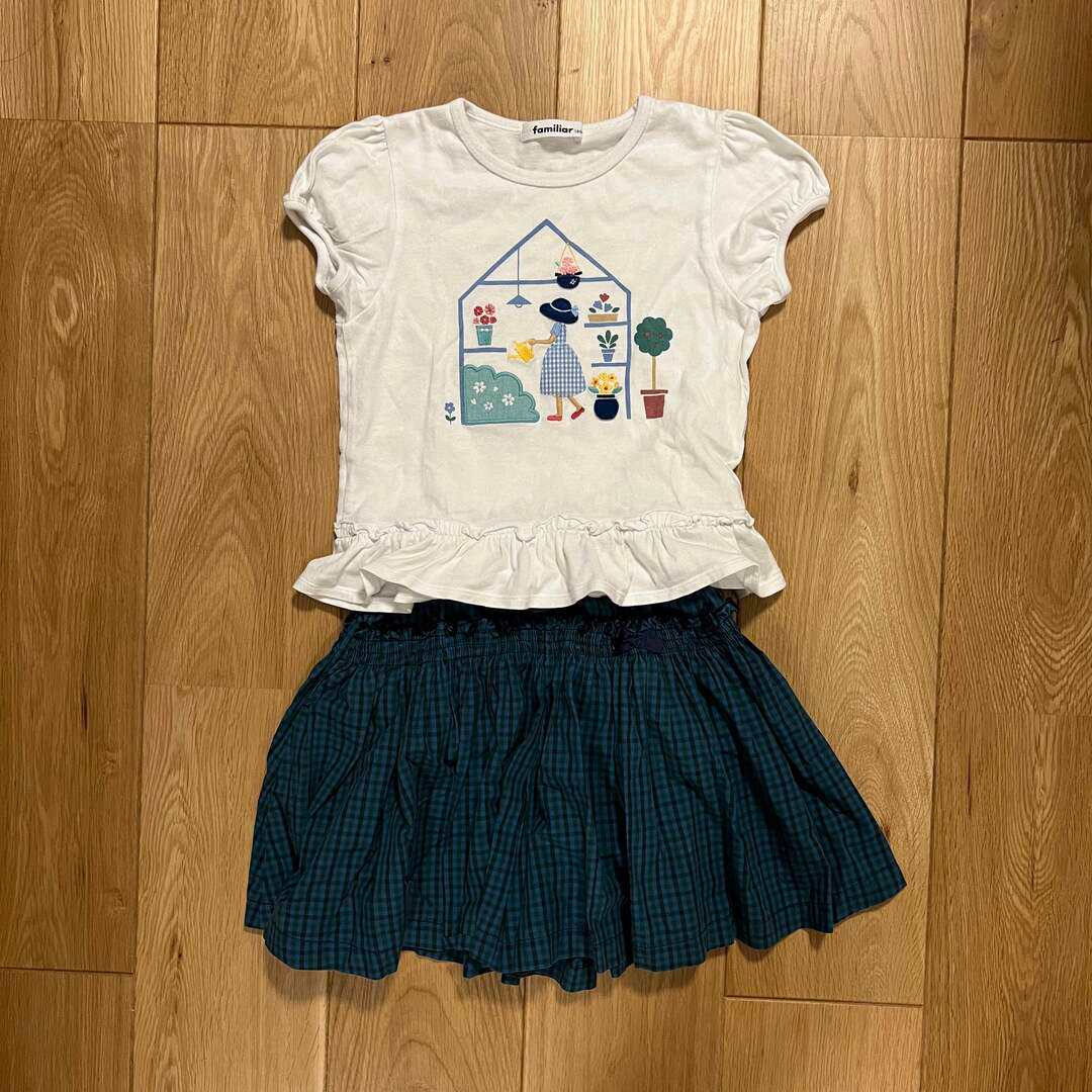 familiar(ファミリア)のFamiliar キュロット120cm キッズ/ベビー/マタニティのキッズ服女の子用(90cm~)(その他)の商品写真