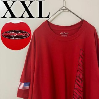 ギルタン(GILDAN)の【ビッグシルエット】GILDAN 半袖シャツ 美品 両面プリント USA 輸入(Tシャツ/カットソー(半袖/袖なし))