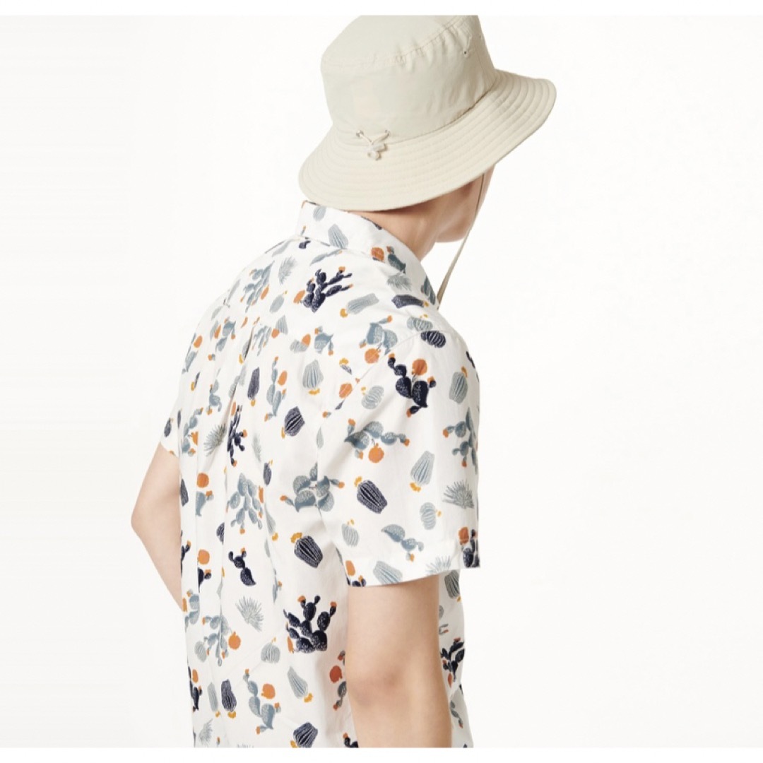 ノースフェイス シャツ 半袖 柄シャツ 新品未使用 韓国限定品 日本未発売 M
