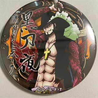 ワンピース(ONE PIECE)の【ワンピース】輩缶バッジ　剣豪　ミホーク　麦わらストア限定(バッジ/ピンバッジ)