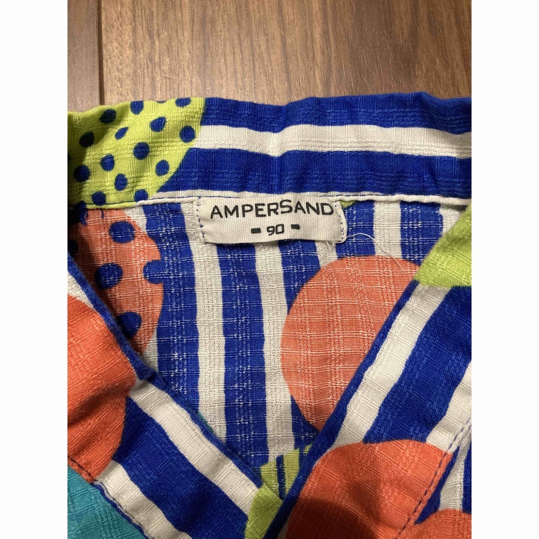 ampersand(アンパサンド)のアンパサンド　AMPERSAND 浴衣　90 キッズ/ベビー/マタニティのキッズ服女の子用(90cm~)(甚平/浴衣)の商品写真