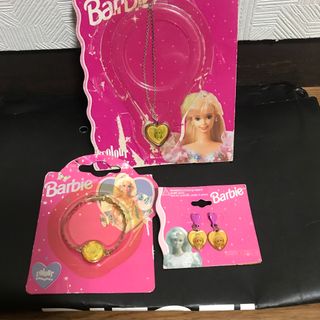 Barbie 美品　ネックレス、イヤリング、ブレスレット(ネックレス)