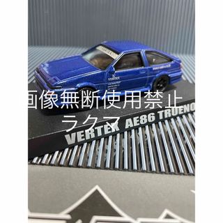 アオシマ(AOSHIMA)のアオシマ ドリフト天国ミニカーコレクション1/64  AE86 トレノ  ブルー(ミニカー)