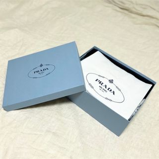 プラダ(PRADA)のプラダ　PRADA 靴　空箱　化粧箱　水色　箱　靴箱(ラッピング/包装)