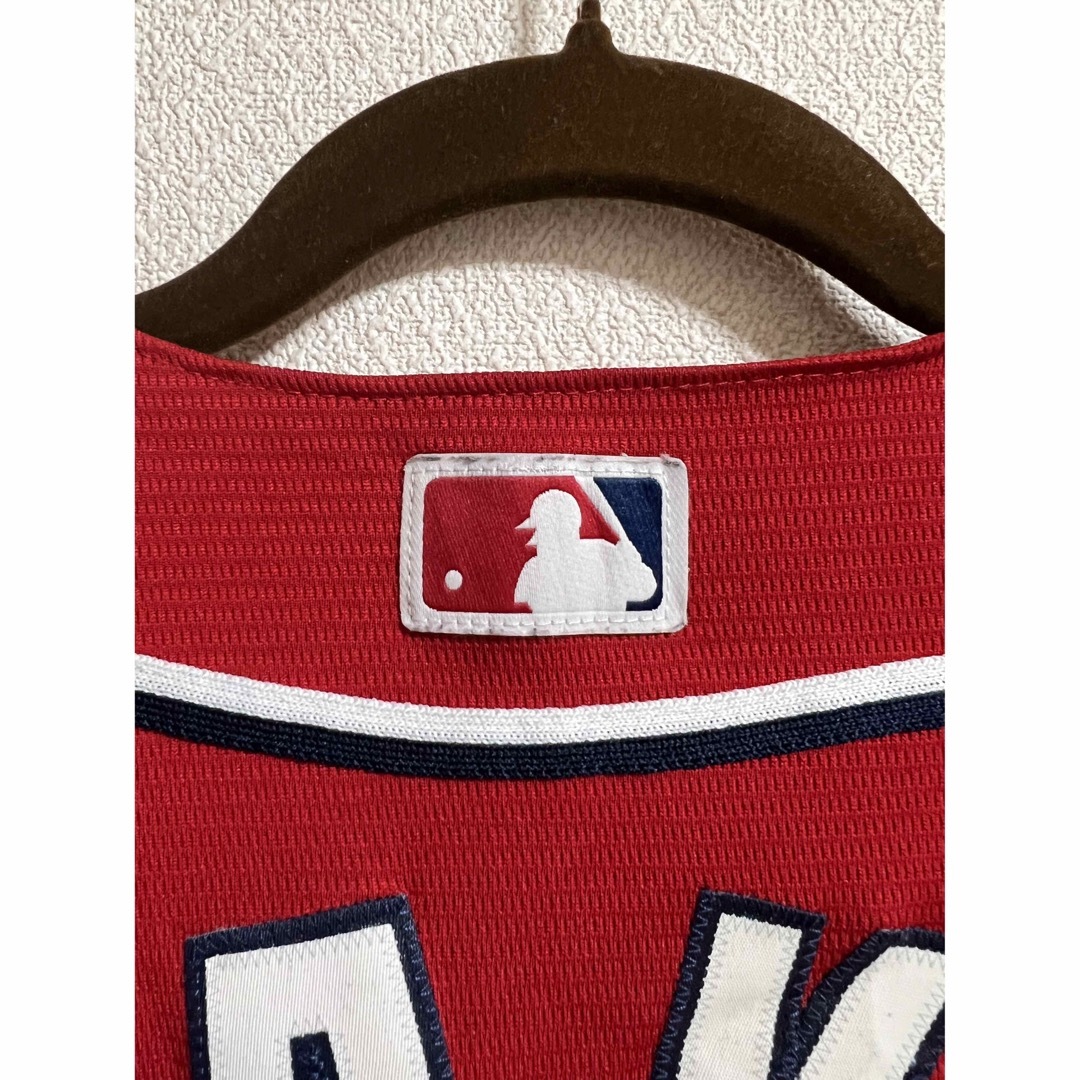Majestic(マジェスティック)のベースボールシャツ　ワシントンナショナルズ スポーツ/アウトドアの野球(ウェア)の商品写真