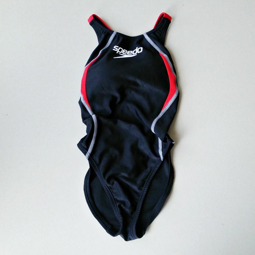 speedo/スピード/130 競泳水着/Finaあり/BLACK