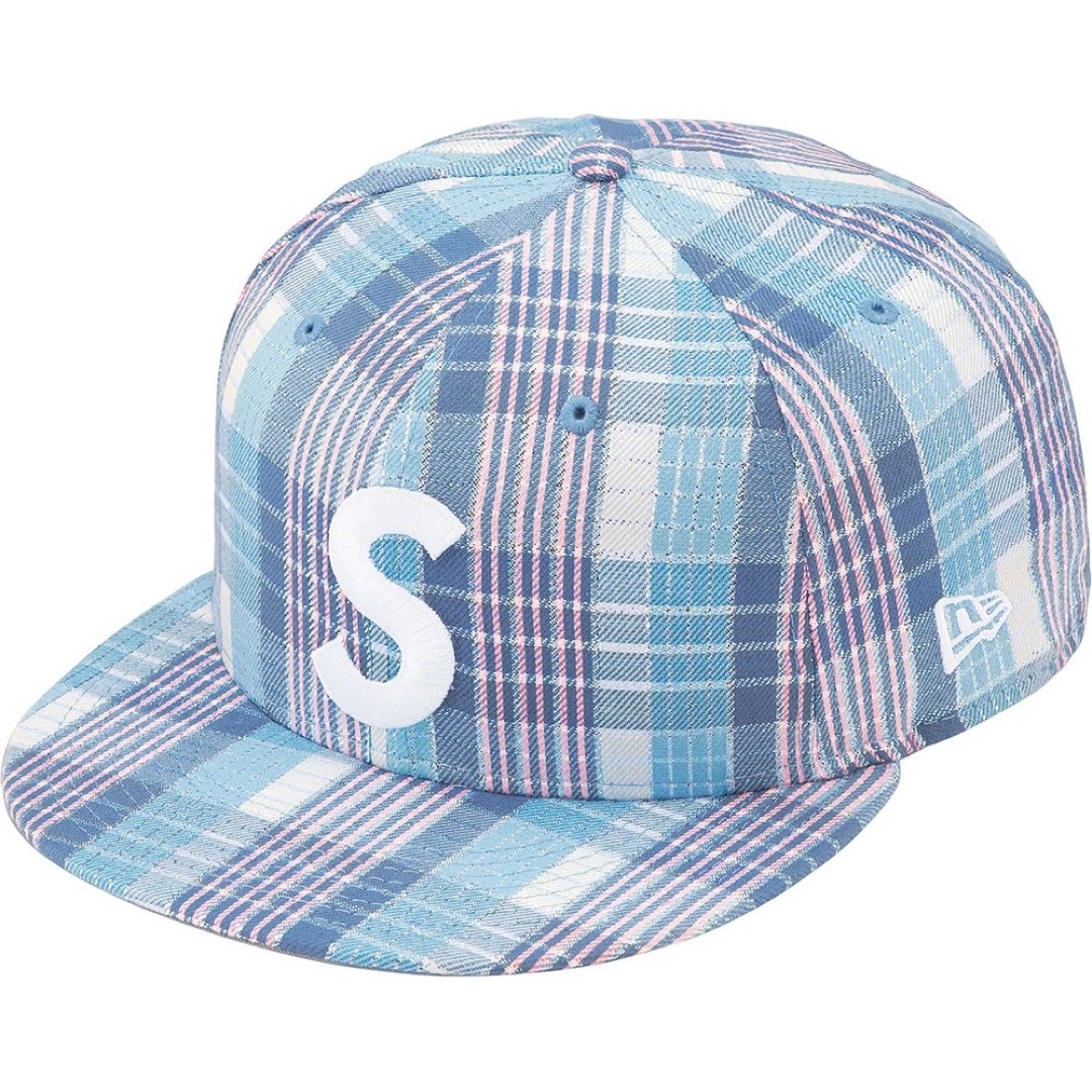 Supreme Metallic Plaid S Logo New Era