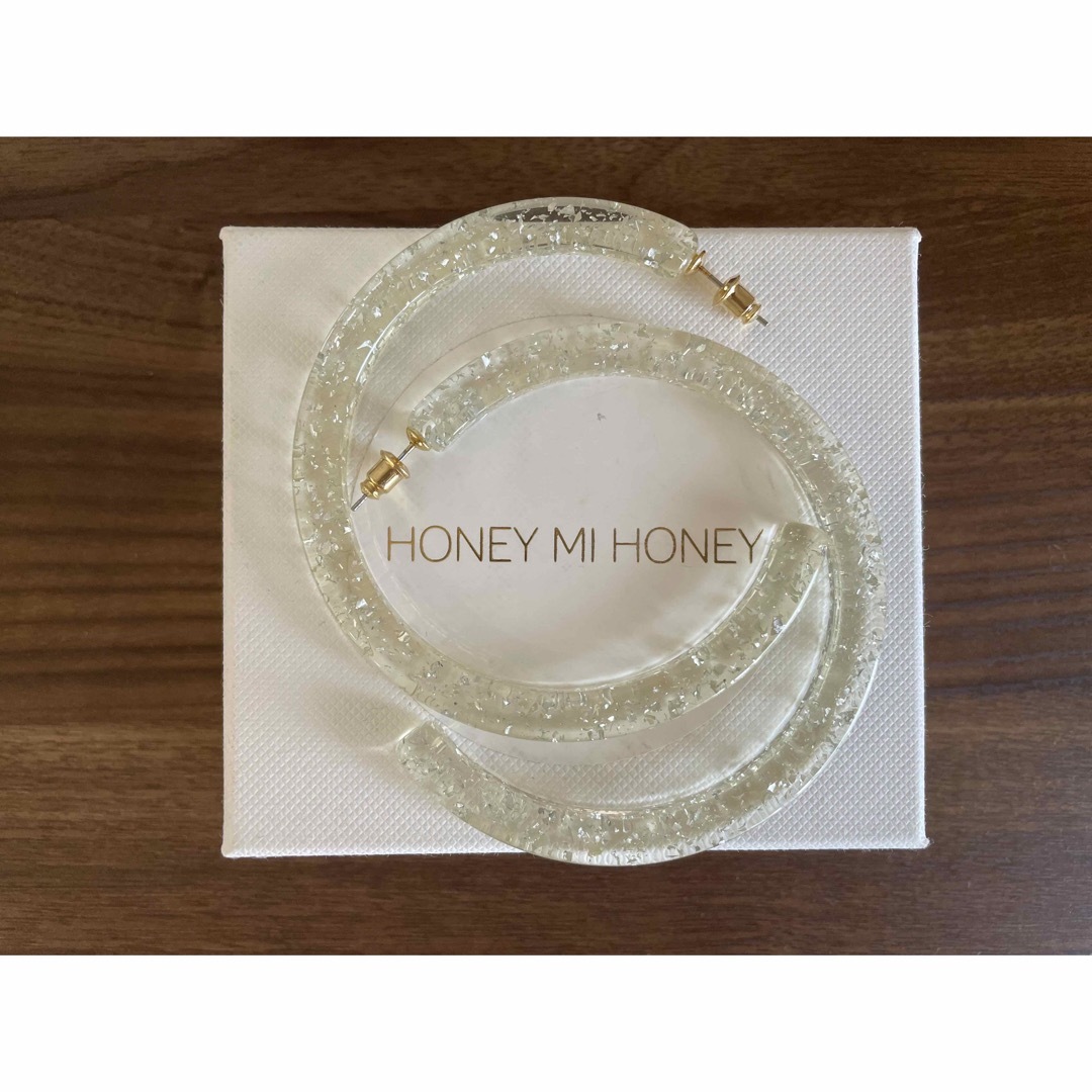 Honey mi Honey(ハニーミーハニー)の【新品未使用】HONEY MI HONEY フープピアス レディースのアクセサリー(ピアス)の商品写真