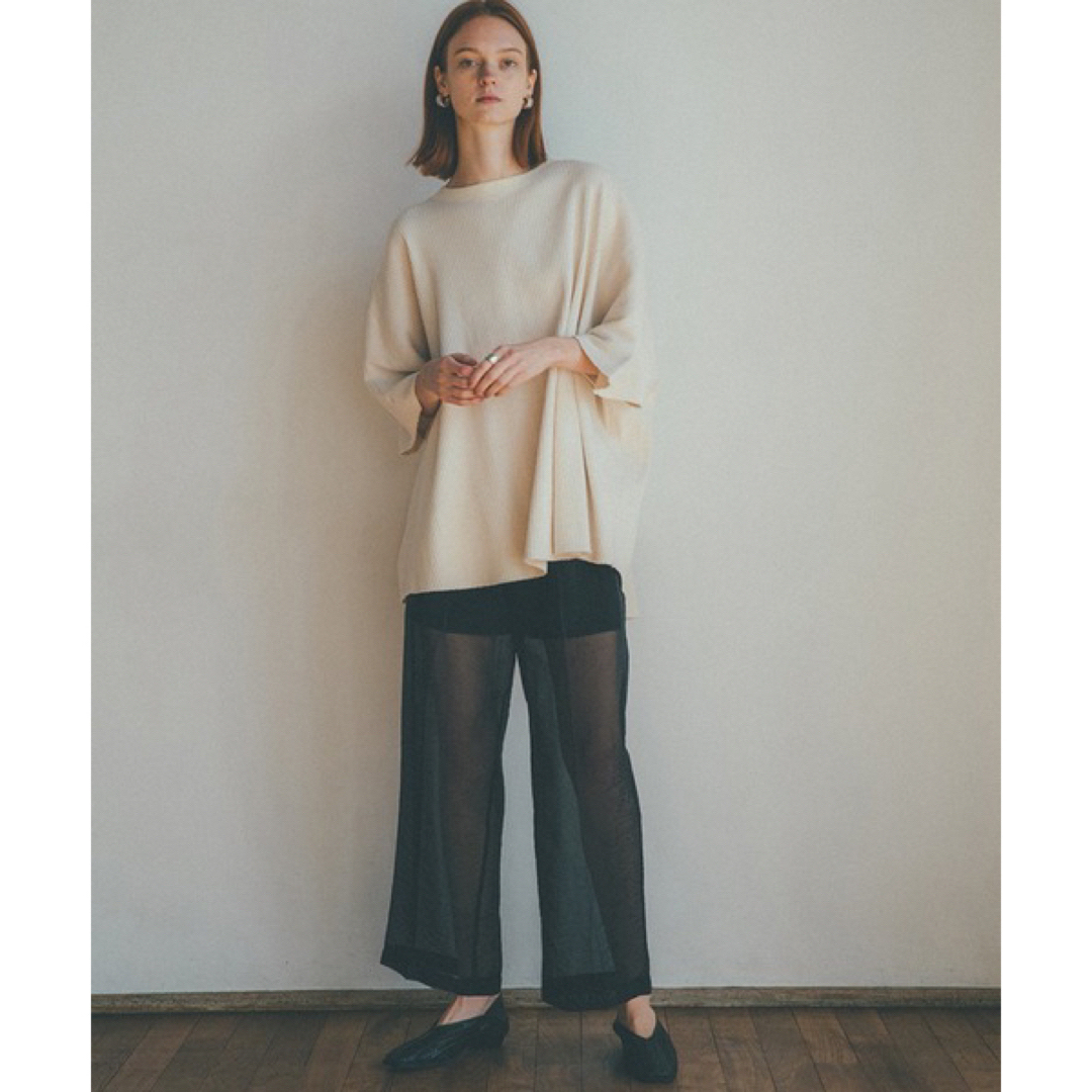 CLANE - キュン様専用 美品【CLANE(クラネ)】ストレートシアーパンツ