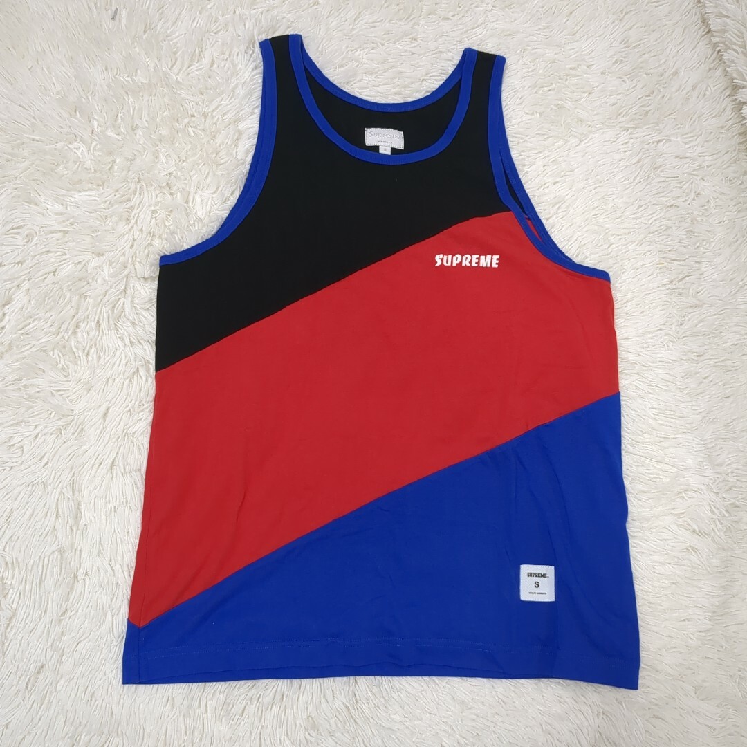 【レア】SUPREME シュプリーム　タンクトップ　マルチカラー　Tシャツ