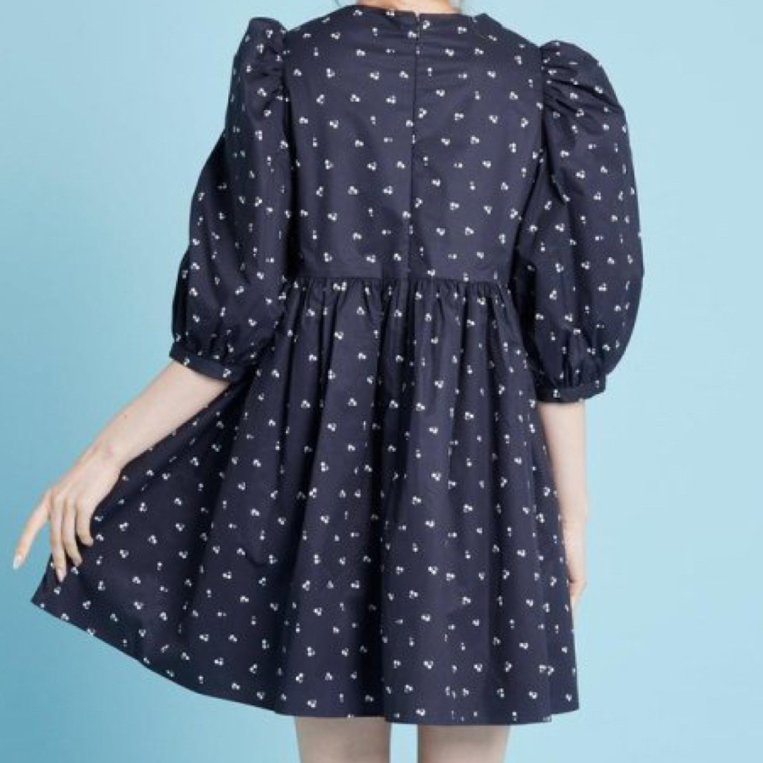 little sunny bite(リトルサニーバイト)のLittle sunny bite Cherry puff minidress レディースのワンピース(ミニワンピース)の商品写真