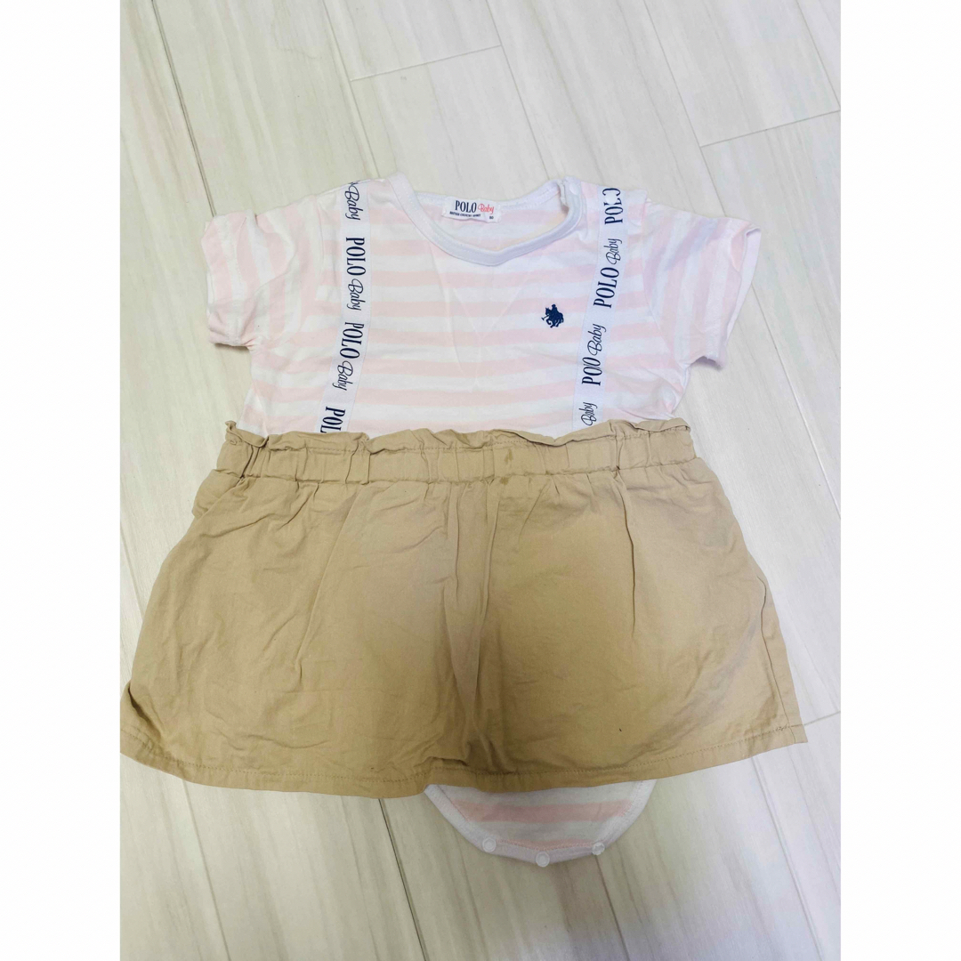 POLO RALPH LAUREN(ポロラルフローレン)のPOLOベビー ロンパース 80cm キッズ/ベビー/マタニティのベビー服(~85cm)(ロンパース)の商品写真