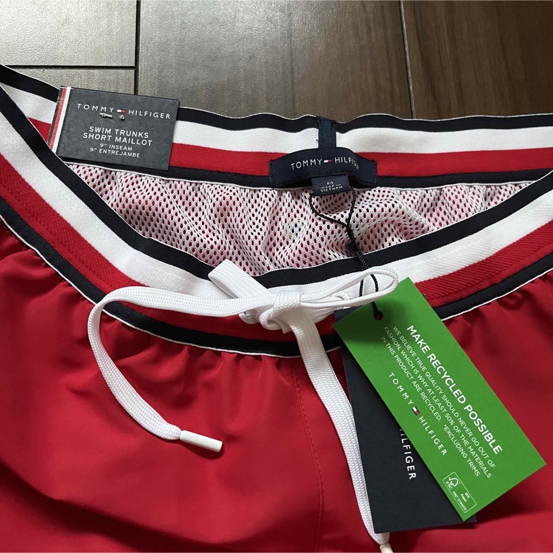 Tommy Hilfiger Swim Trunks  レッド メンズの水着/浴衣(水着)の商品写真