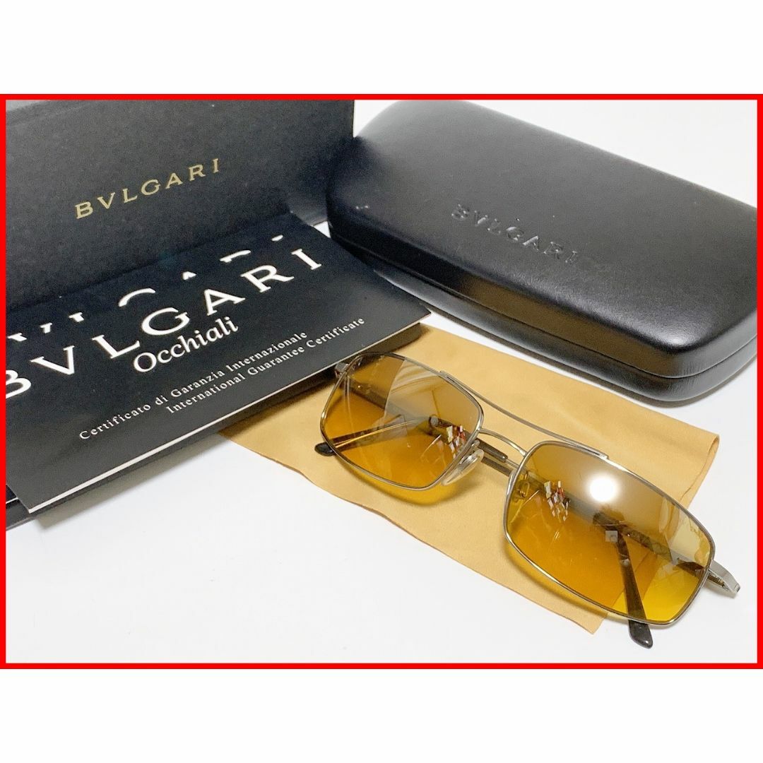 BVLGARI(ブルガリ)のBVLGARI ブルガリ サングラス 箱・ケース付 D7 レディースのファッション小物(サングラス/メガネ)の商品写真